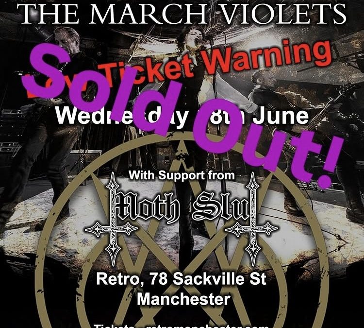 18.6.2025 – The March Violets, Retro Bar Manchester