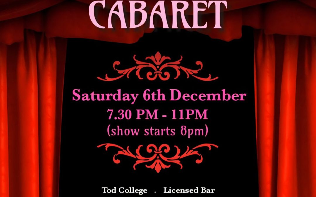 6.12.2025: Queer Variety Cabaret, Todmorden